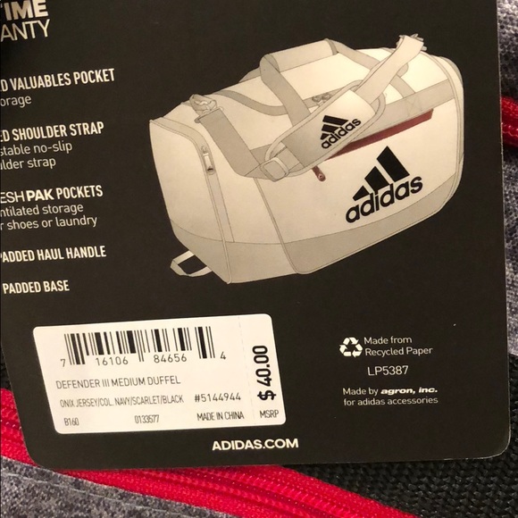 Adidas duffel bag - Picture 2 of 5